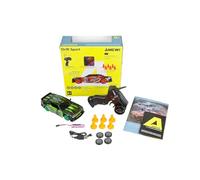 Drift Sport Muscle Car telecomandato con illuminazione sottoscocca 4WD 1:24 RTR verde bambini dai 6 anni in su