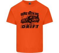 Drifting Come con Me If You Want To Drift Uomo Cotone T-Shirt