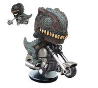 Drifting Dinosaur Car Ornament - T Rex Dashboard Figure, Creative Vehicle Decor, Novelty Desktop Display, Automotive Interior Accessory | Home Car Table Display, Suitable for Interior Decoration Use