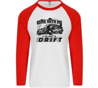 Drifting Vieni Con Me Se Vuoi Derivare Uomo L/S Maglietta Baseball