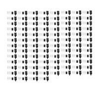 DriKou 100Set Kit connettori servo RC, alloggiamento a 3 pin Connettore JST 11.041 con gancio per aeromodello
