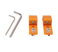 DriKou 2 abrazaderas de garra de tigre de aluminio compatibles con abrazadera de sujeción lateral de perfil bajo