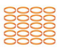 Drikou 20pcs Cintura di guida per guida elettrica pialla, pianta elettrica Cintura a coste a coste Multi -Groove Guida trasmissione 218mm Fit per F20A