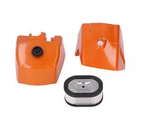 DriKou Air Filter Shroud, Air Filter with Cylinder Cover Set Plastic Replacement for 066 MS660 MS650 Chainsaw 000 120 1654
