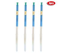 DriKou Bee Grafting Tool, Plastic Beekeeping Grafting Tool Queen Rearing Tool with Spring Loaded Plunger for Precise Larva Transfer to Queen Cell Cups 4pcs 4.5in