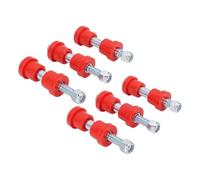 DriKou Carrello Molla a Balestra Posteriore, boccola e Manicotti in Poliuretano 70291G02 Sostituzione per EZGO Txt Medalist dal 1994 in Poi (Rouge)