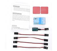 DriKou F50A Controllore di volo giroscopio A3 V2 a 3 assi, di stabilizzazione per aereo ad ala fissa RC 50Hz, 125Hz e 250Hz