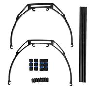 DriKou Geatri di atterraggio accessori, 2 pc hanno aumentato il supporto della staffa di atterraggio esteso per F450/F550/SK450/X60/X8