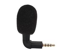 DriKou Mini Microphone, Mini Omni Directional 3.5mm Jack Microphone 360° Surround Radio Portable Audio Mic for Smartphone
