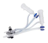 Drikou pecora da mungitura di tazze da tettarella, set di collezione di latte in silicone e plastica per la macchina milker, pezzi di ricambio, 42x21x10 cm, facile sostituzione,