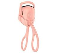 DriKou Piegaciglia Riscaldato, 2 Controlli della Temperatura Ricarica USB 30 Secondi Calore Plastica Piegaciglia Portatile Piegaciglia Elettrico Ricaricabile per Casa Donne Ragazze (Pink)