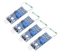 DriKou Reed Module, 4Pcs Reed Sensor Magnetic Switch Module Diy Kit Normally Open for Industry