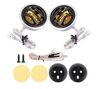 DriKou Tweeter di auto, 2 pcs 12v 150W Auto Mini Super Power Power Dome Audio Stereo Stereo Tweeeter ToudSpeaker Horn per tutti i sistemi audio automobilistici con alimentazione