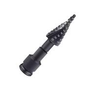 Drill - 0-0.87inch Multi-Functional Step Drill | Step Cone Drills Bit | Industrial Grade DrillBit | Multi Size Hole Stepped Up Drills Bit Tools for Metal, Stainless Steel, Aluminum, Wood