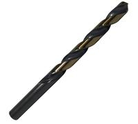 Drill America #51 Punta da trapano a punta divisa KFD in acciaio rapido nero e oro (confezione da 12) Serie KFD