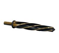 Drill America Bridge/Alesatore da costruzione con gambo da 1/2" e finitura nera e golf (3/8" - 1"), Serie KFD, 3/8 in, 1