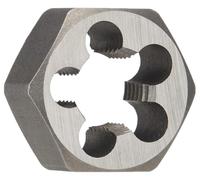 drill America DWT Carbon Steel hex Threading die (# 4 - 40 - 12,7 cm -8, m1.6 x .35 - M50 x 1.5, standard e lato sinistro), Uncoated (Bright) Finish, m24 x 1.5, 1