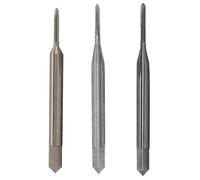 Drill America serie DWT Qualtech - Set di rubinetti filettati a mano in acciaio ad alta velocità, finitura non rivestita, con gambo quadrato # 5-40 (confezione da 1)