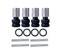 Drill Bit Adapter - 4 pezzi Bit Socket Chuck Extension Set | Air Hammer Socket Adapter For Nut Ratchet, Home Furniture, Automotive and Construction Use