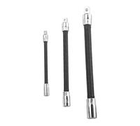 Drill Bit Extension, 3 Pezzi Portatile Metallo Bendable Bar Flessibile Hex Shank Screwdriver Shaft For Automotive Engine Riparazione Manutenzione Riparazione Auto Veicolo Automobile Garage Mechanical