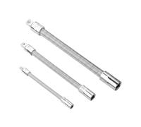 Drill Bit Extension Set - Flexible Metal Bendable Bars | Portable Drill Accessory Kit Automotive Engine Repair Maintenance Fixing Tool Car Auto Vehicle Workshop Power Tool Extension System Set