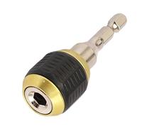 Drill Bit Holder, Bit Holder, Self-Locking Mechanism Hex Shank Sturdy Steel Quick Transfer, Versatile Accessories for Mechanics, Beginners, Enthusiasts, Professionals