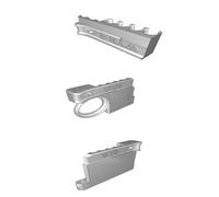 Drill Bit Holder Compatible with Makita 18V LXDT04/LXPH01 - AirTag Storage