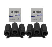 Drill Bit Holder, Driver Organizer, Sleeve Grip Guide, High Strength Rubber Material, Compact Easy Access Design, Belt Storage Garage Use, 3.4x3cm/1.34x1.18 Inches Black 1 Piece