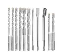 drill bit kit, Punta for scanalatura a punta Scalpello piatto elettrico da trapano Rottura del muro di mattoni cemento,for diy