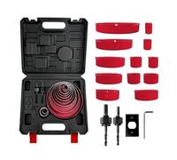 drill bit kit, Set seghe a tazza per legno, metallo, cartongesso, PVC e plastica densità,for diy