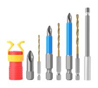 Drill Bit Set, Magnetic Screwdriver Set, High-Precision Anti-Slip Screw Fastener Tool (Durable), Ideal for DIYers, Home Repair, Crafting, Professional Use