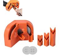 Drill Bit Sharpener,Drill Bit Sharpener for all Bits,Multipurpose Drill Bit Grinding Sharpener,Drill Grinder Grinding Tool for Hss, Carbide, Twist Drill Bits, Cobalt Drill Bits (1 PCS)