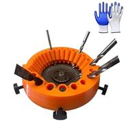 Drill Bit Sharpener, Multipurpose Drill Sharpener, Power Angle Grinder Attachments, Old Drill Bit Grinder, Grinder Drill Bit Sharpener, 2 to 13 Mm Drill Bits for Grinding 125 mm Grinder (1Pc)