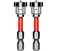 Drill Bits - 1.97 Inch Screwdriver Shafts | High Strength S2 Steel Magnetic Tips - High Precision Core Set for Drywall, Рarticle Board, Plywood, Increasing Efficiency & Preventing Damage to Walls