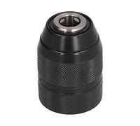 Drill Chuck Keyless Chuck High Accuracy Impact Resistant Quick Connect 1/2 Inch Alloy Steel Chuck for Professional Woodworking Metalworking DIY Projects