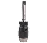 Drill Chuck, Keyless Drill Lathe Chuck, Self Tightening Lathe Drill Chuck, 113mm Steel Keyless Lathe Drill Chuck and MT2B16 Arbor