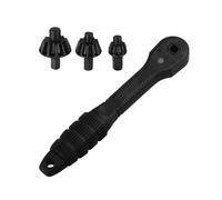 Drill Chuck Ratchet, Quick Change Adapter, 5.9in Double Head Spanner, Portable Lightweight Tool, Authentic Construction for Car Repair, Bike Maintenance, Mechanical Workshops