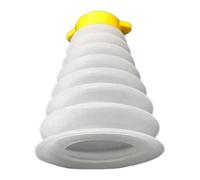 Drill Dust Collector - Catturatore di silicone flessibile, copertura per trapano portatile - Trappola per polvere elastica a doppio strato con bordi sigillati, barriera inodore per lavori puliti duran