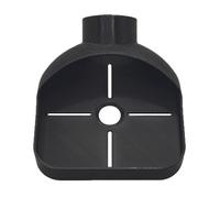 Drill Dust Collector, Dust Extraction Tool, Drills Guide Attachment, Detriti Trap for Drywall, Costruzione, Plumbing, Framing, Tiling, Home Renovation Projects, 3.35x4.06x1.57inch