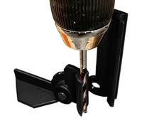 Drill Guide Jig Tool, Regolabile Angolo Hole Positioner, 3,35 pollici Accurate Drilling Allineamento Attachment with Statable Morsetto Feature, Compact Woodworking Guide Kit, Modern Style Tool for