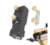 Drill Guide - Strumento di punzonatura per attrezzature meccaniche | Guide di foratura per profili in alluminio multifunzione 20/30/40 per hardware e lavorazione del legno - 10,5 x 3,8 x 5 cm