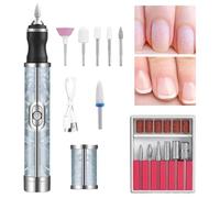 Drill Liste Di Unghie - Macchina Di Trapano Senza Fili Per Unghie | Kit Di File Per Unghie Elettriche | Accessori Manicure Ricaricabili Per USB, Strumento Per Smalto Gel E