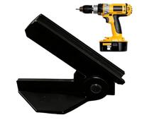 Drill Positioning Guide, Adjustable Hole Drilling Jig, 3.35 inchePrecision Alignment Tool with Stable Base, Durable Metal Build Construction, Woodworking Tool with Accurate Design, Drill Guide Project
