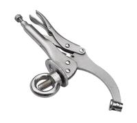 Drill Press Clip - Steel 24cm, Welding Table Clamp, Heavy Duty | Quick Release, Hold Down Tool, Woodworking Lock Grip For Metalworking, Construction, Workshop, Non-Slip Secure Fastening