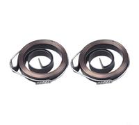 Drill Press Return Spring Feed Coil Assembly 0.7x6x35mm Acciaio annerito Parte di ricambio per ZHX13 ZJ4113 Aspirapolvere Sistema di Sicurezza Meccanismo 2s Pack