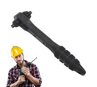 Drill Ratchet Spanner, Chuck Key Replacement, 135 g Quick Change Wrench, Headed Design Tool, Multifunctional Bike Repair for Plumbing, Drilling, Manutenzione Tasks