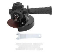 Drill to Angle Grinder Adapter | Convert Electric Drill to Cutting Tool | ABS Converter for Wood/Metal/Plastic | with 6 Accessories & Protective Guard