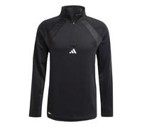 Drill top allenamento con 1/4 di zip adidas Tech Noir S