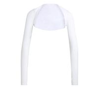 Adidas Power Essentials Workout Contour Shrug Sports Top Bianco S Donna