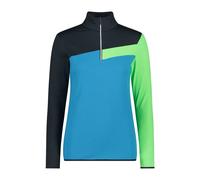 Cmp Sweat 32l0496 Half Zip Fleece Blu XL Donna
